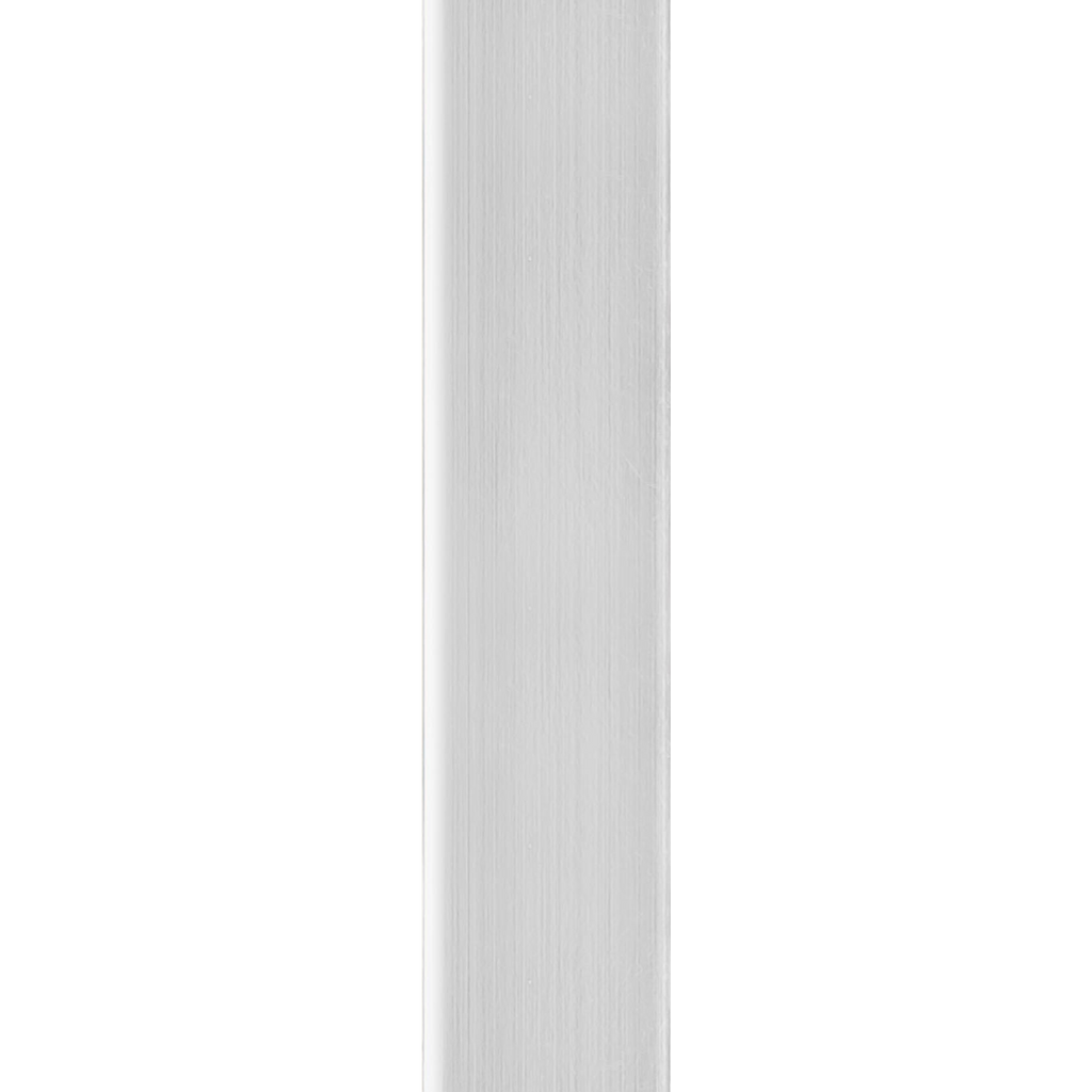 DCD Slat Wall End Trim Silver Decor