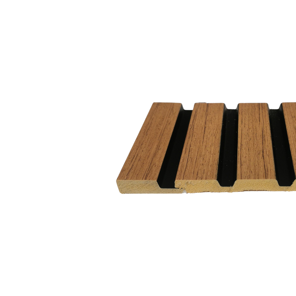 DCD Slat Wall Starter Trim Natural Oak Decor