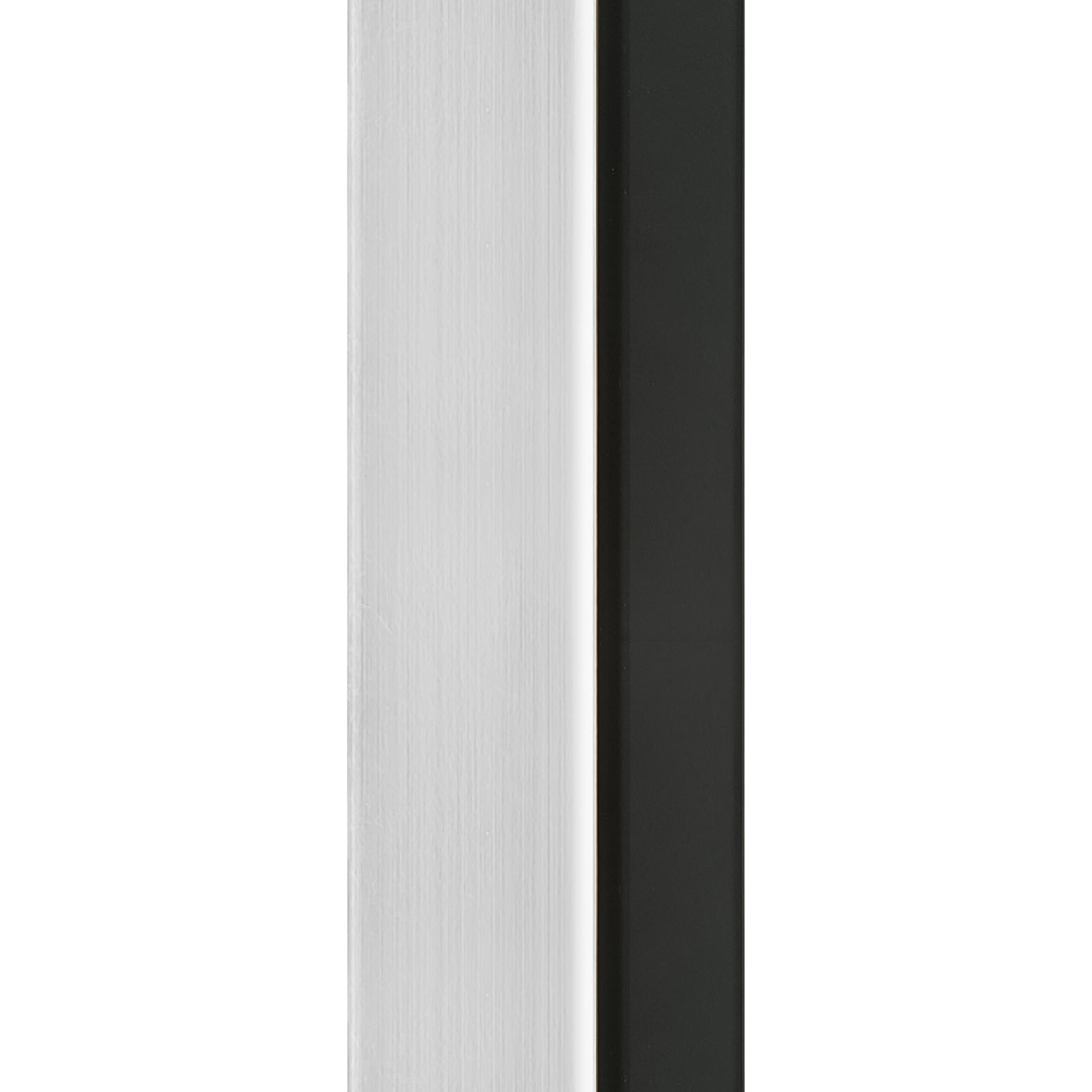 DCD Slat Wall Starter Trim Silver Decor