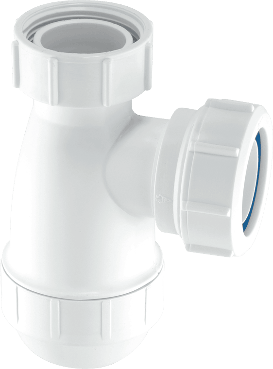 E10 1¼”  32mm Shallow Bottle Trap for use with Basins McAlpine Mcalpine