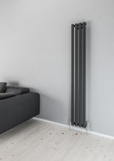 Aqua Moda Steel Vertical Radiator W280 x H1800 4 Bars