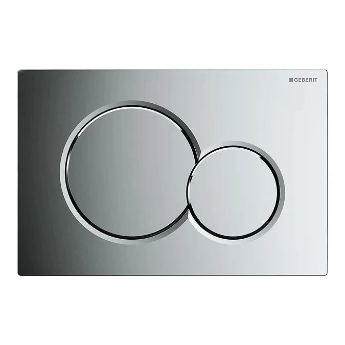 Geberit Sigma01 Round Dual Flush Plate Ideal Bathrooms