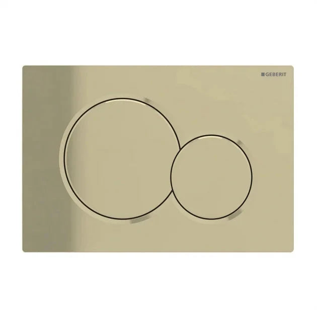 Geberit Sigma01 Round Dual Flush Plate Ideal Bathrooms