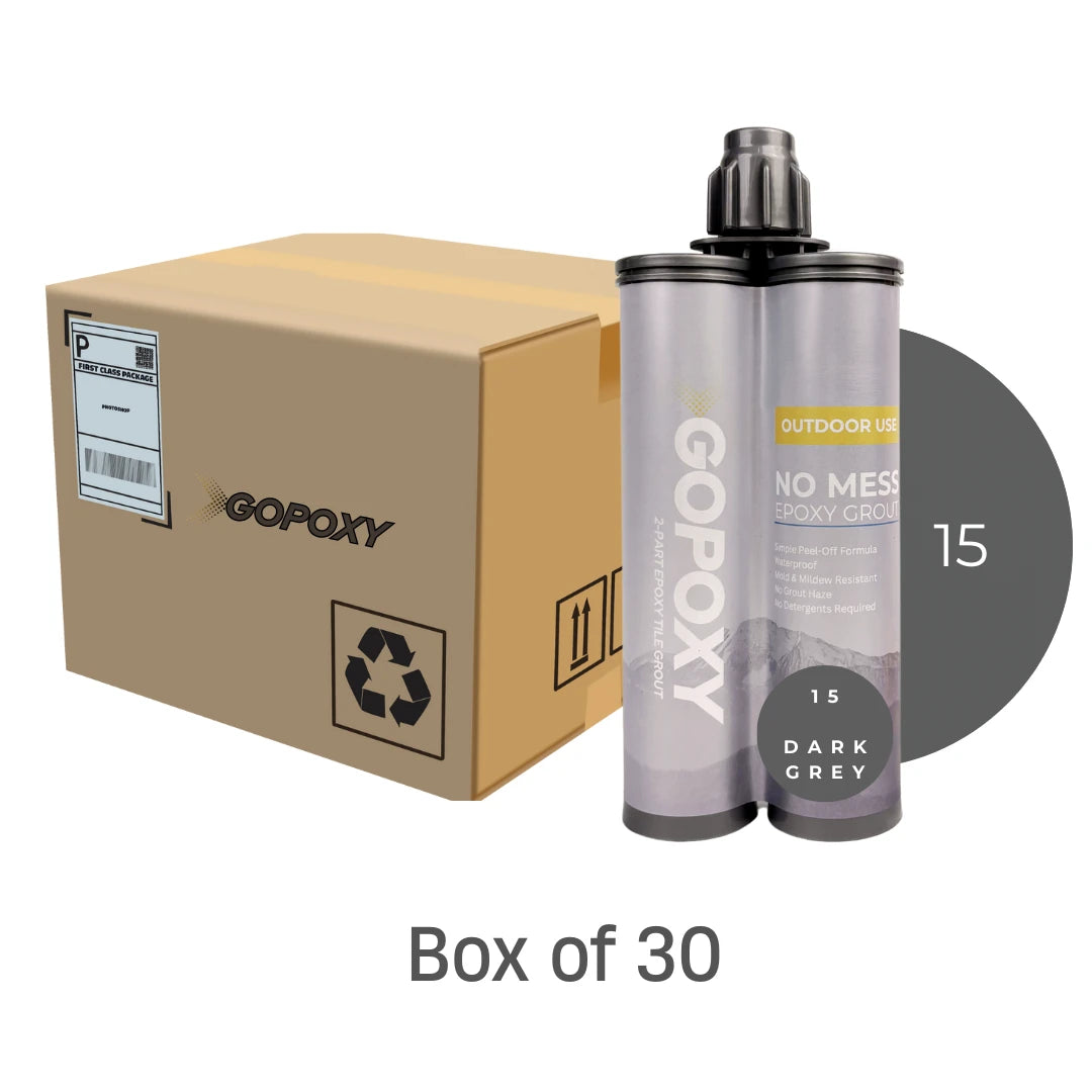 GoPoxy Grout (OUTDOOR) Box of 30 GoPoxy
