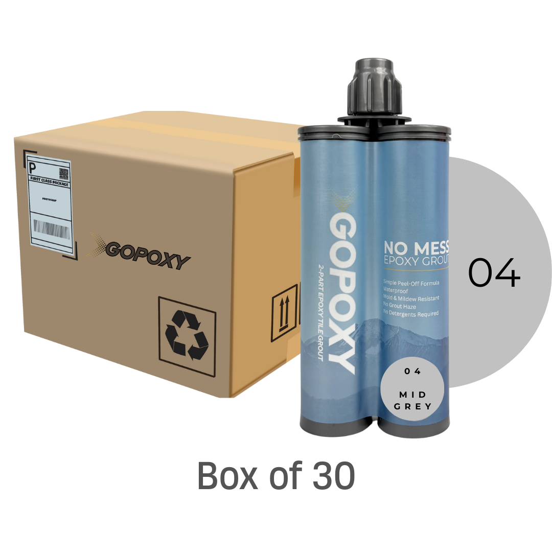 GoPoxy 'No Mess' Epoxy Grout – Box of 30 GoPoxy