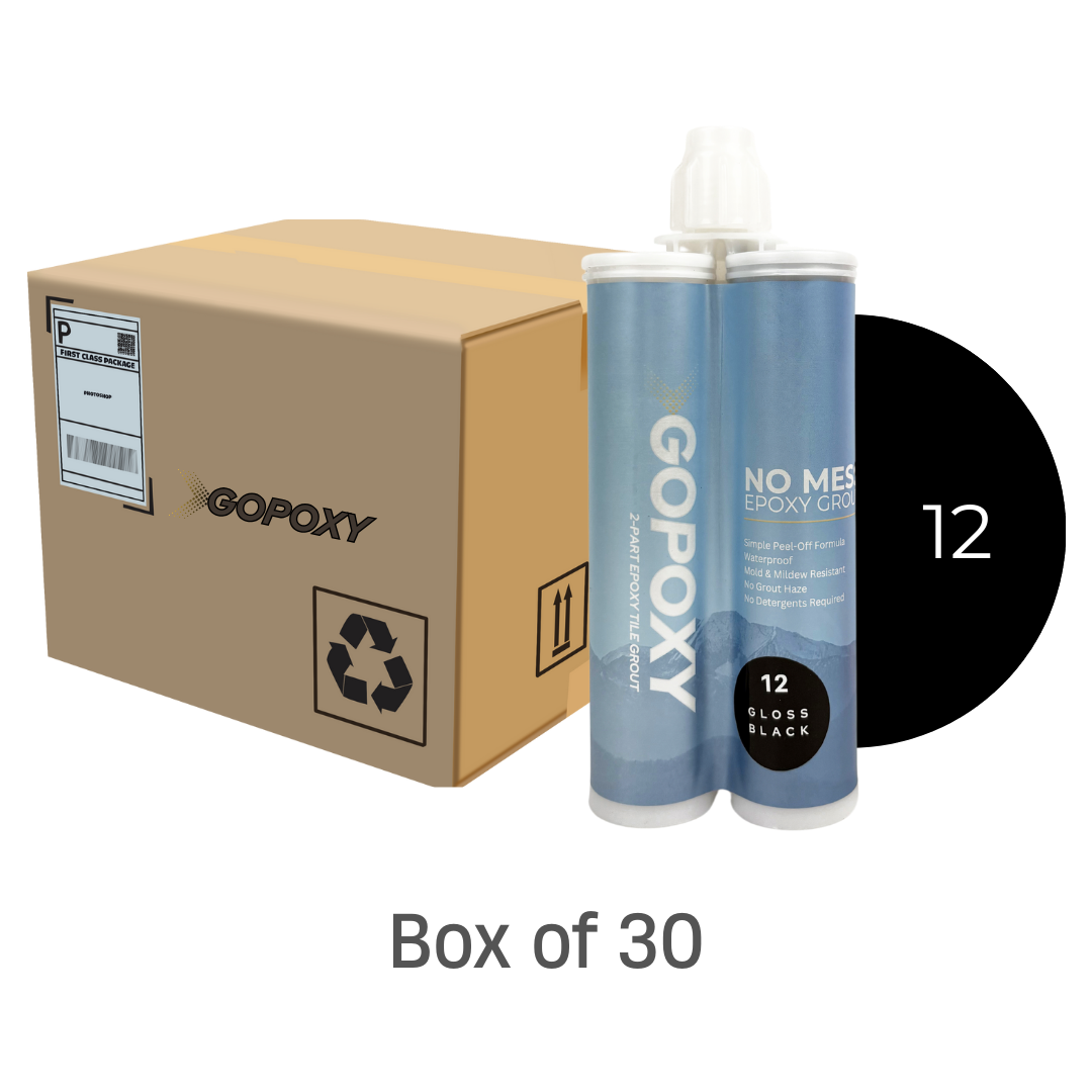 GoPoxy 'No Mess' Epoxy Grout – Box of 30 GoPoxy