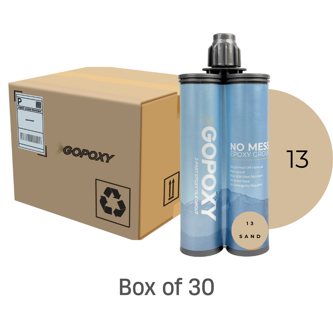 GoPoxy 'No Mess' Epoxy Grout – Box of 30 GoPoxy