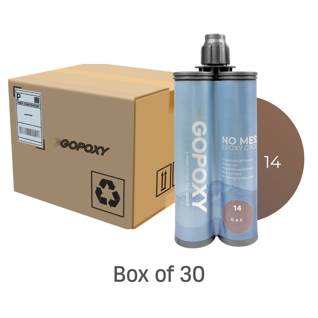 GoPoxy 'No Mess' Epoxy Grout – Box of 30 GoPoxy
