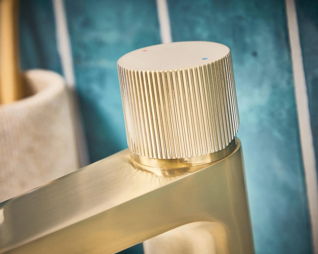 SCUDO - KOKO Tall Basin Mixer Gunmetal HPS Hartlepool Plumbing Supplies