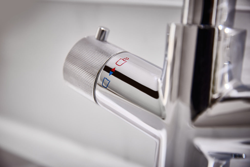 KOGE Hot Water Tap 4 in 1 SWAN PULL OUT SPOUT CHROME PACK