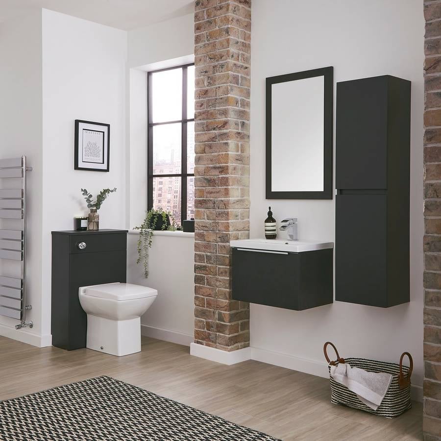K-VIT Kore Wall Hung Tall Unit HPS Hartlepool Plumbing Supplies