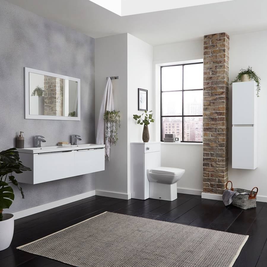 K-VIT Kore Wall Hung Tall Unit HPS Hartlepool Plumbing Supplies