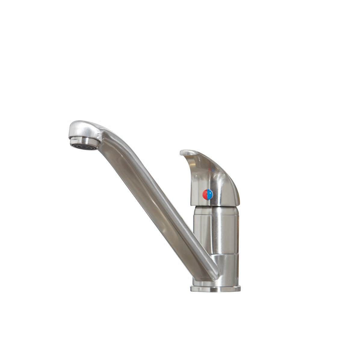 Scudo Aruba Kitchen Tap – Brushed Nickel Hartlepool Plumbing Supplies