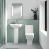 Nuie Ava Rimless Open Back Toilet Set Nuie
