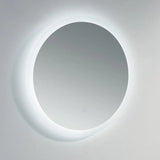 Oaksey 800mm Round Mirror - Frosted Edge Hartlepool Plumbing Supplies