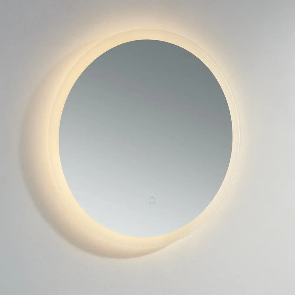 Oaksey 800mm Round Mirror - Frosted Edge Hartlepool Plumbing Supplies