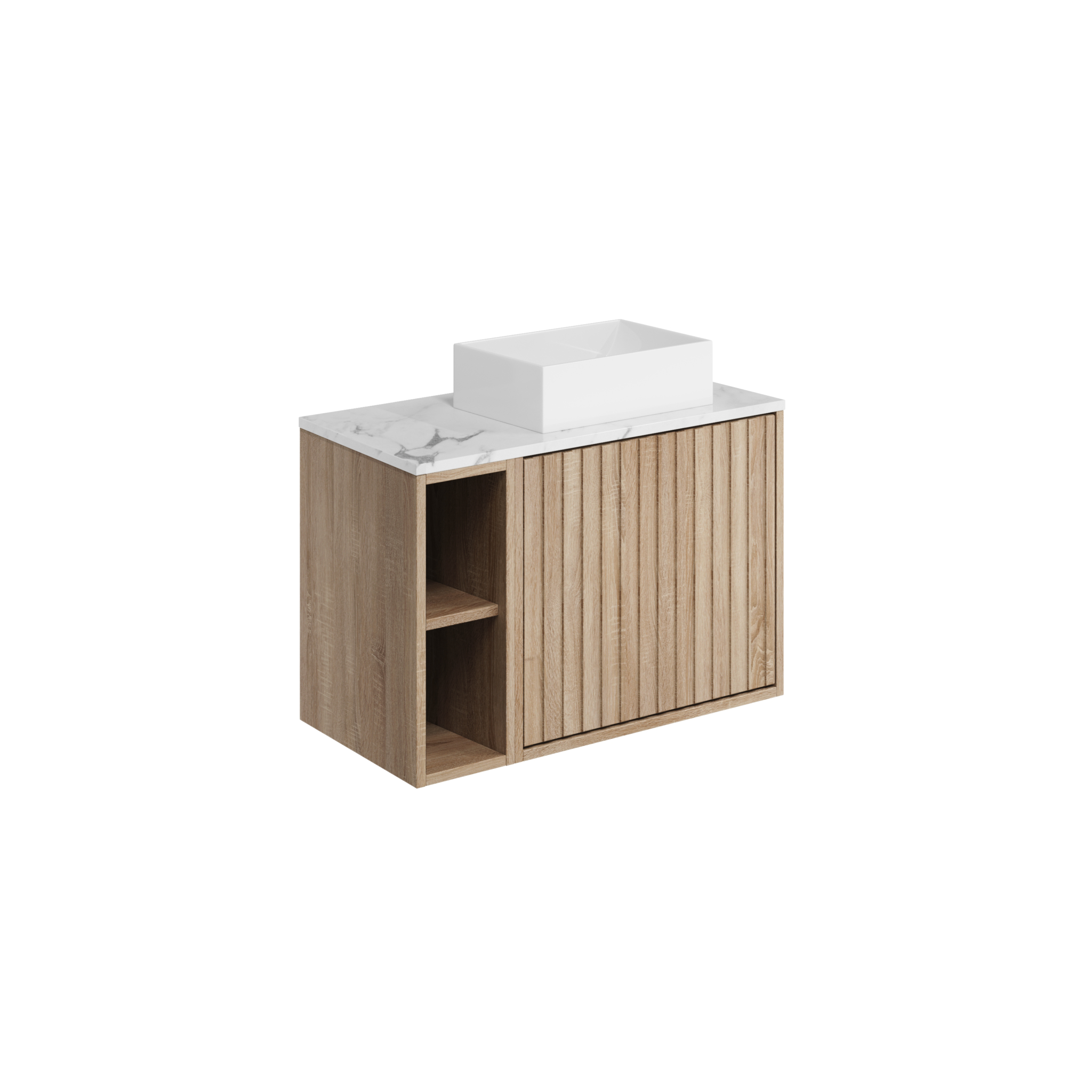 Alfie Marble Countertop 600 HPS Hartlepool Plumbing Supplies