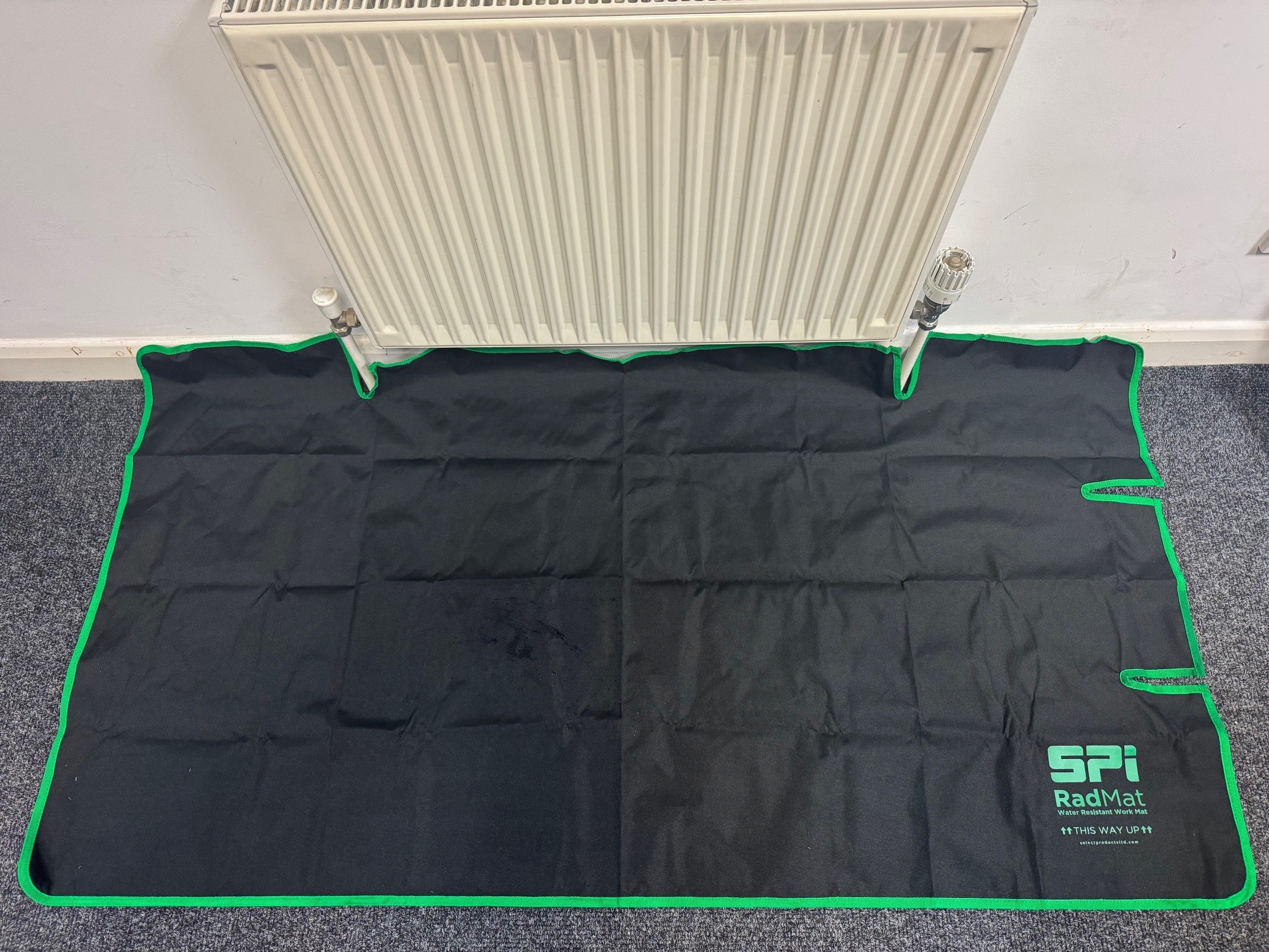 SPI RadMat - Plumbers Work Mat/Dust Sheet – Water Resistant 600D PU Coated Material - 1500mm X 800mm