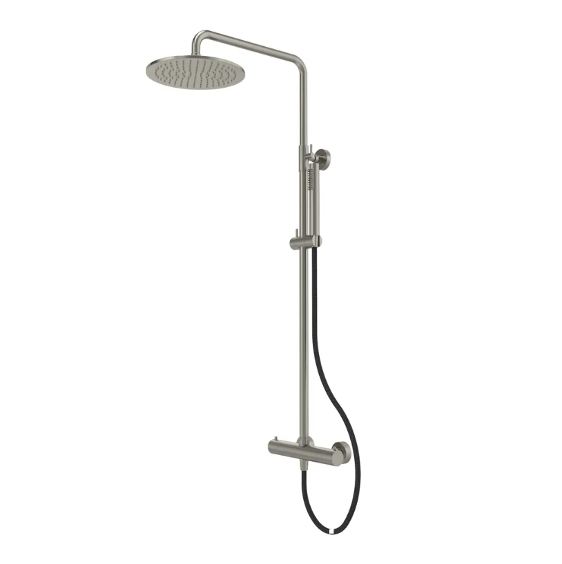 Tavistock Cohort Dual Function Bar Valve Shower System - Stainless Steel