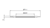 Inventive Creations W38 – Siamp Optima Type Flush Valve Seal