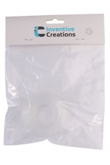 Inventive Creations W49 – Clear PVC Internal Flushpipe Connector