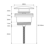 Scudo Universal Basin Waste