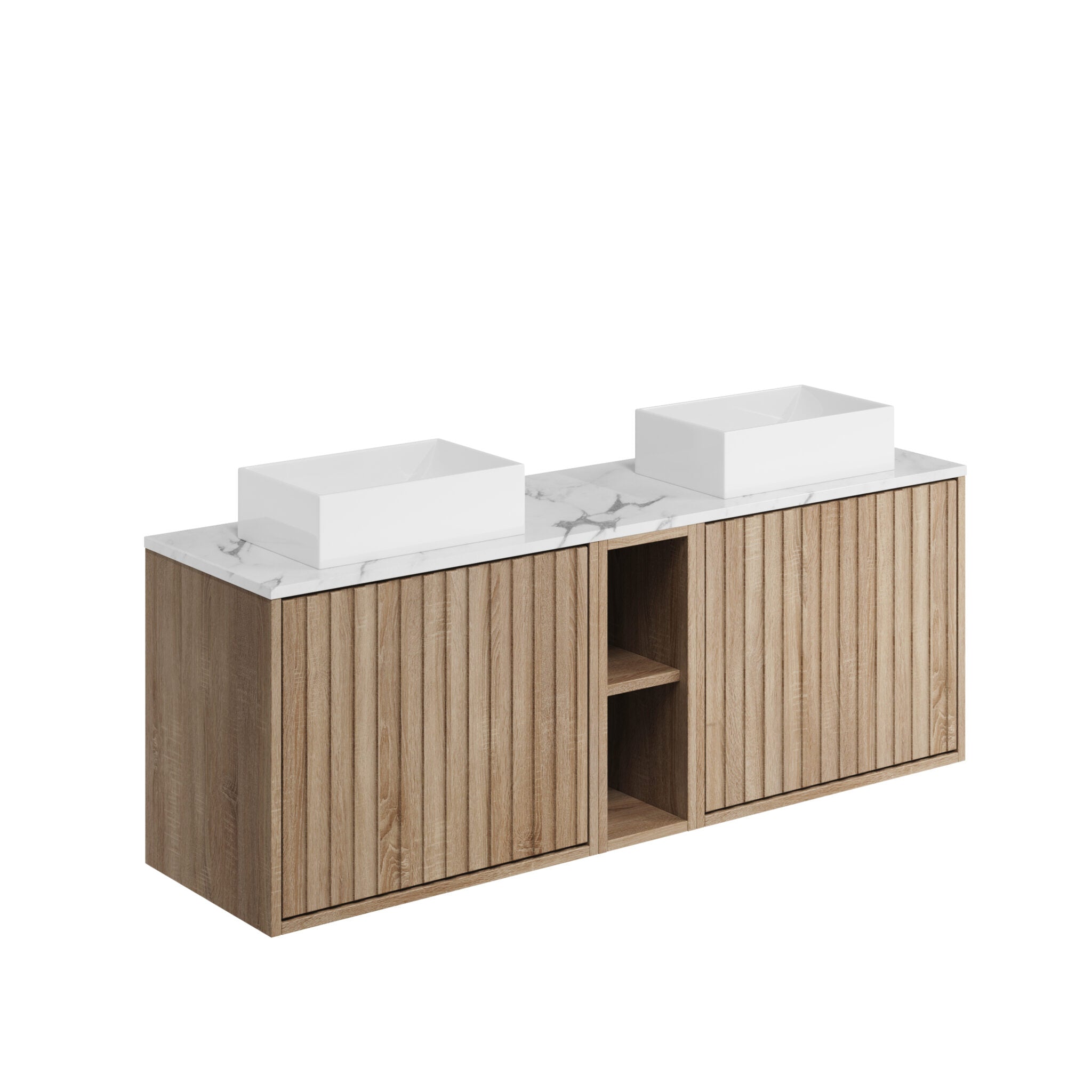 Alfie Marble Countertop 600 - 800 - 1400 HPS Hartlepool Plumbing Supplies