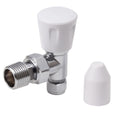 15MM RADIATOR VALVE ANGLED with 15mm NUT