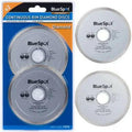 BLUE SPOT DIAMOND CONTINUOUS RIM CUTTING DISC 115MM 2PK-HPS Hartlepool Plumbing Supplies