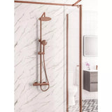 Eastbrook Modern Rigid Riser Shower w/ Handset