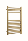 Aqua 500mm Wide Gigi Towel Rail Brushed Brass